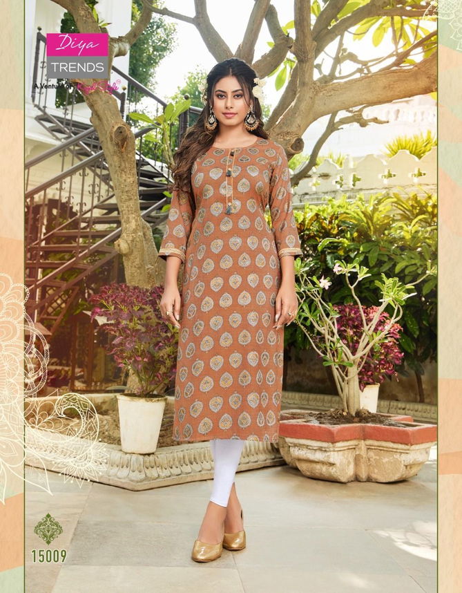 Gardencity Vol 15 By Diya Trends Designer Kurtis Catalog